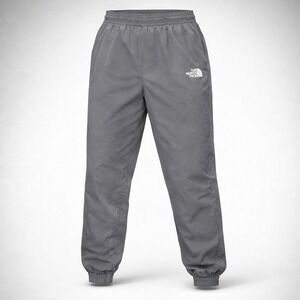 The North Face Womens Grey Jogger Pants XL Elastic Waist Hiking Athleisure
